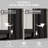 36-38 in.W x 72 in.H Bifold Frameless Glass Shower Door, Folding Frameless Shower Door-72077769