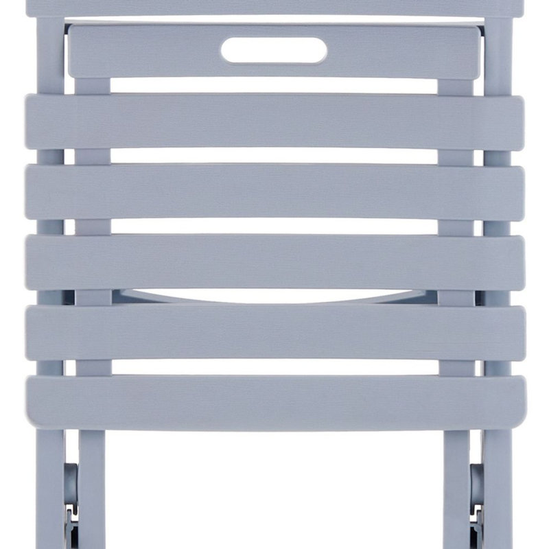 Chaise d'extérieur Addilyne, Gris