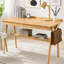 Bureau en bois massif avec 2 tiroirs-805270423
