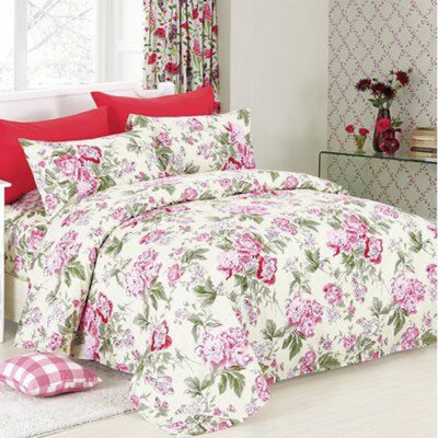 Ronald Microfiber Floral Sheet Set