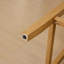 Tabouret de bar en bois massif à dossier en rotin, coussin en lin mat avec mousse à haute résilience et ressorts en S, ensemble de 2-986989912