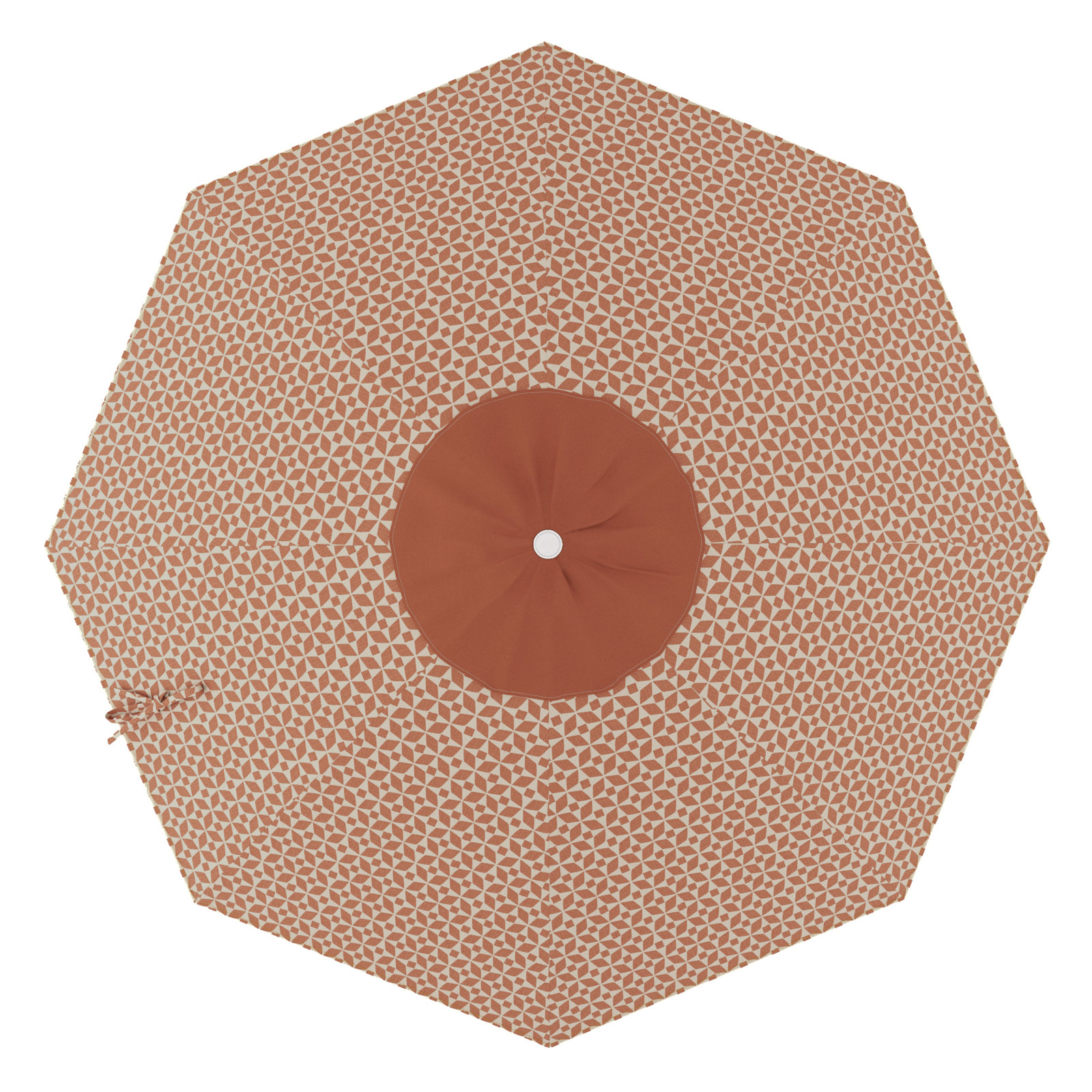 Santana 9' Umbrella, Marquee Peach - Pacifica Premium