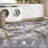 Machine Washable Rug – Non-Slip Low Pile Foldable Soft Modern Abstract Carpet for Entryway Bathroom Laundry Room Blue.-983502553