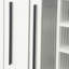Tablette extensible à plusieurs niveaux à 5 niveaux pour garde-manger, armoire avec portes en verre, cuisine adaptée, bureau, profondeur 23,91 po, hauteur 71,97 po, poids 141,88 lb, garde-manger blanc et rangement polyvalent