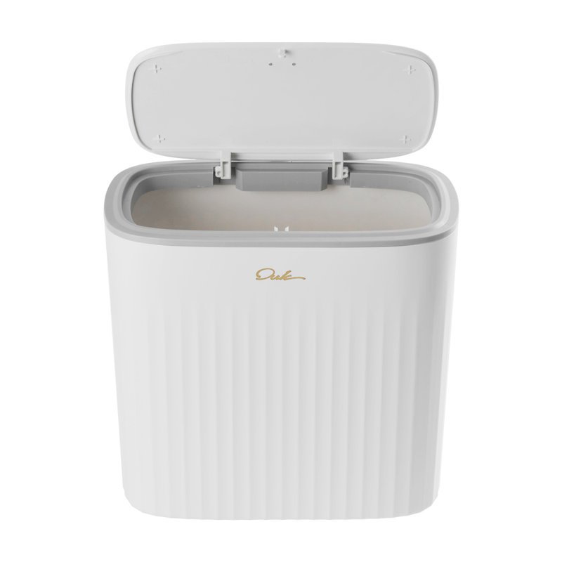 8 Litre Touch Top Waste Basket