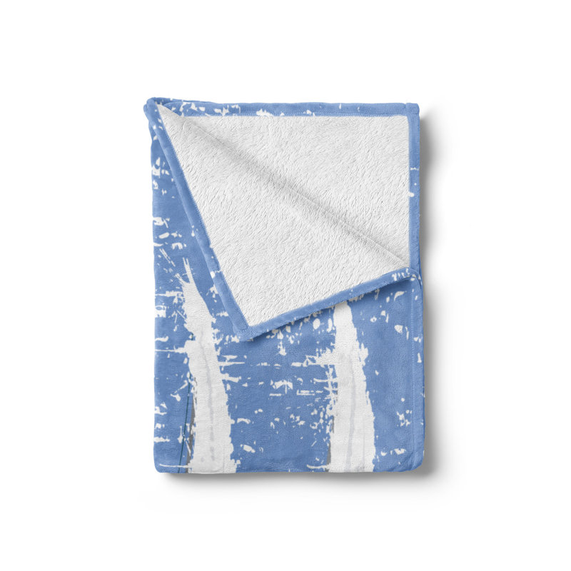 Hand Woven Throw Blanket, 60" W x 80" L