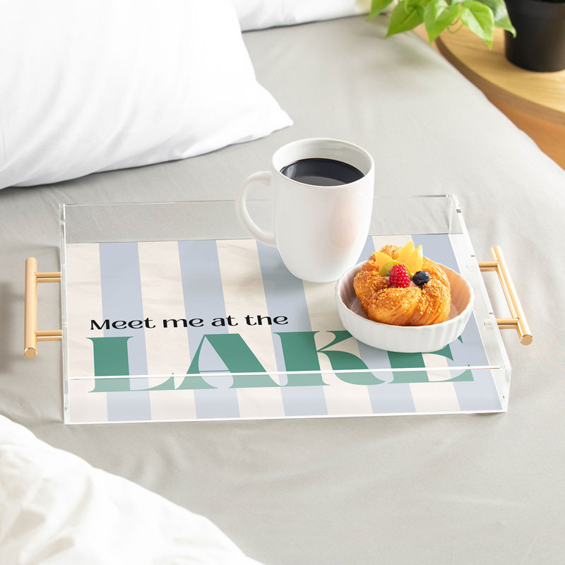 ciaojessa Meet me at the lake Acrylic Tray