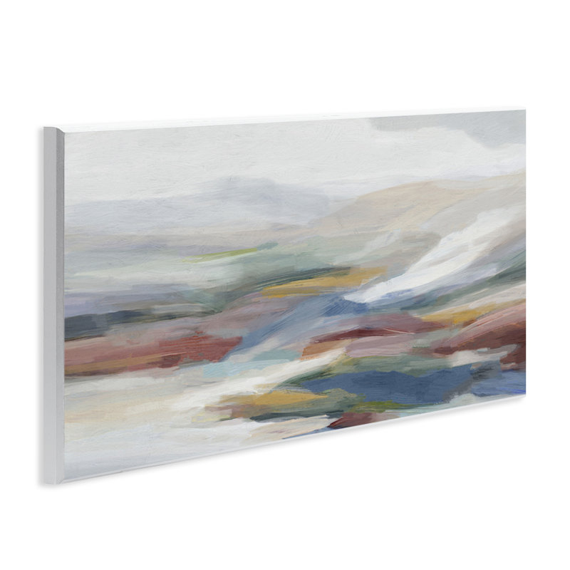 Plaque murale Vivid Terrain Landscape, design par Hannah Dawson