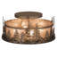 Rustic Lodge 4 - Light Semi Flush Mount-131443671