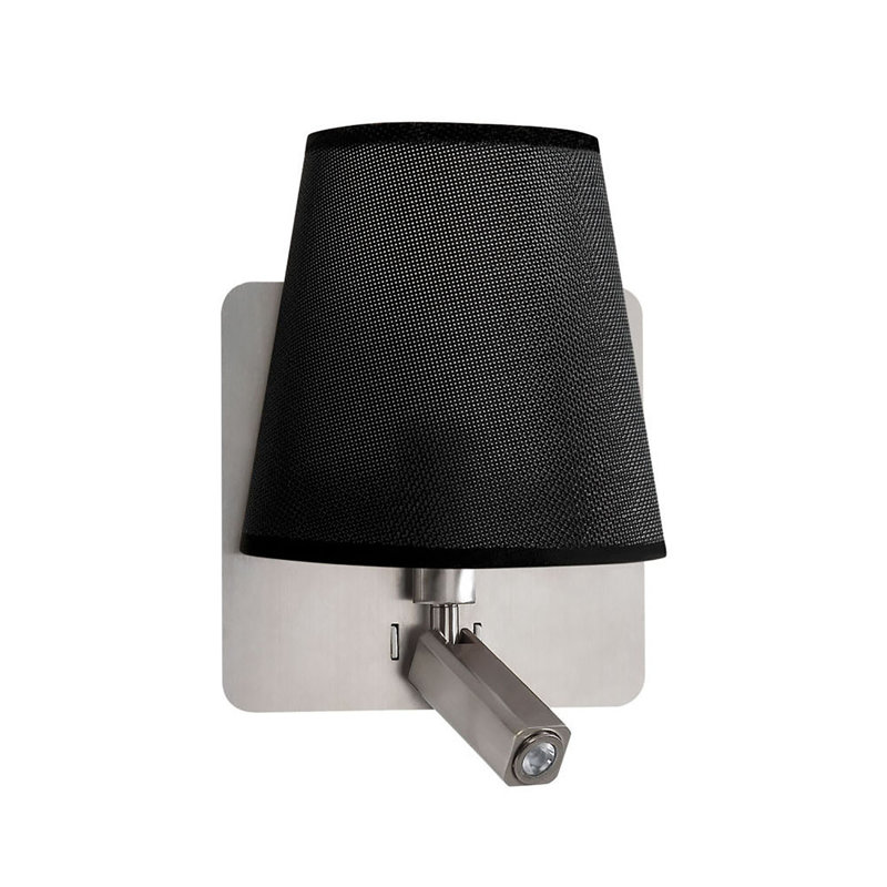 Kiro LED Armed Sconce, Black