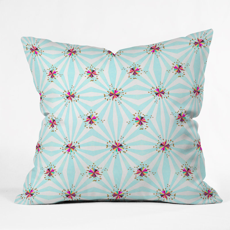 Coussin décoratif intérieur / extérieur Hadley Hutton Spring, 20 po x 20 po