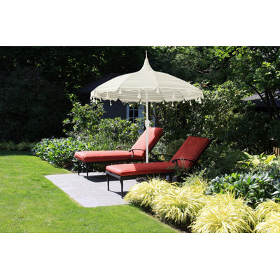 Parasol festonné à pampille de 7,5 pi Lillie