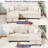 Ashleh 75.8" L-Shaped Sleeper Sofa Bed Sectional-748239457