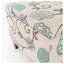 Banc de rangement avec repose-pieds Floral