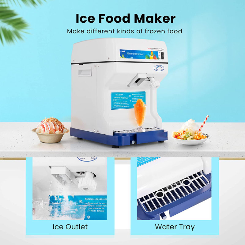 Vivohome Electric Snow Cone Maker Machine
