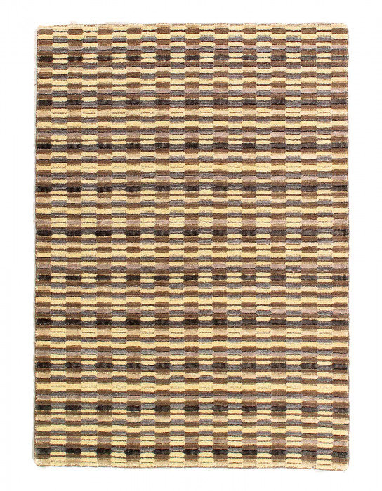 One-of-a-Kind 4'x6' Area Rug in Brown/Beige/Gray