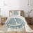 Coastal Polyester Coverlet
