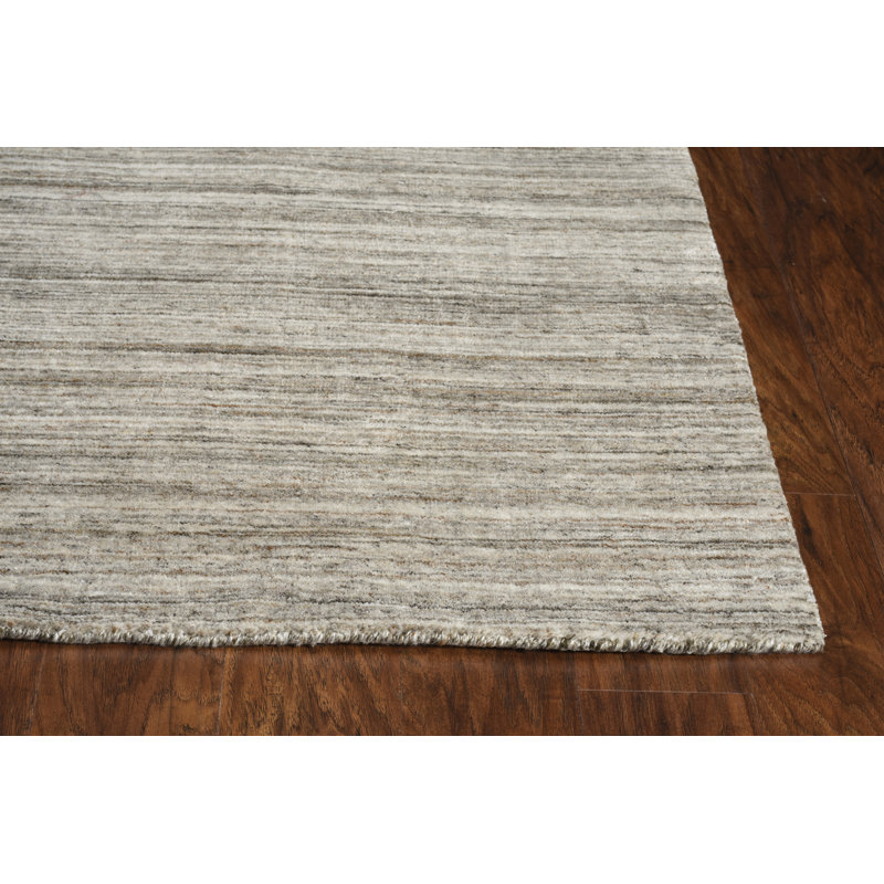 Tapis sable touffeté à la main Messine, Tapis de couloir 2 pi 3 po x 8 pi