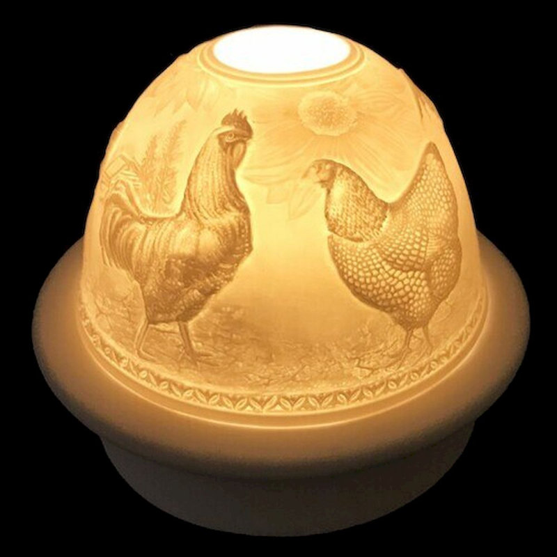 4'' H Porcelain China Tabletop Tealight Holder