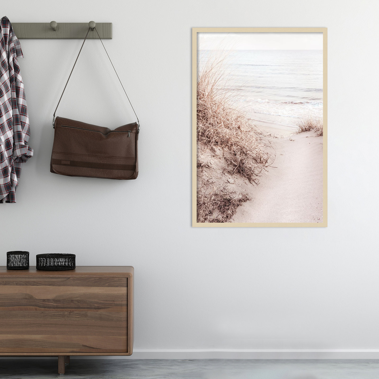 Beach by 1x Studio III, 28" W x 41" H, Brown