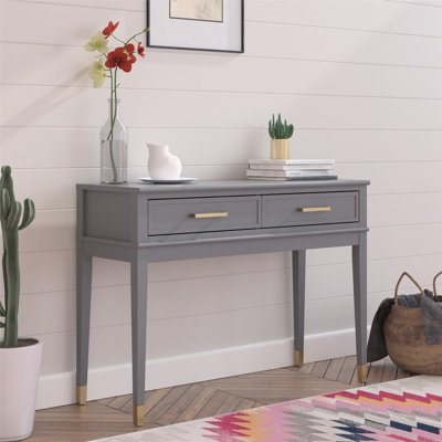 104.39Cm Console Table spacious drawers MDF