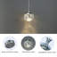1 - Light Chrome LED Single Pendant