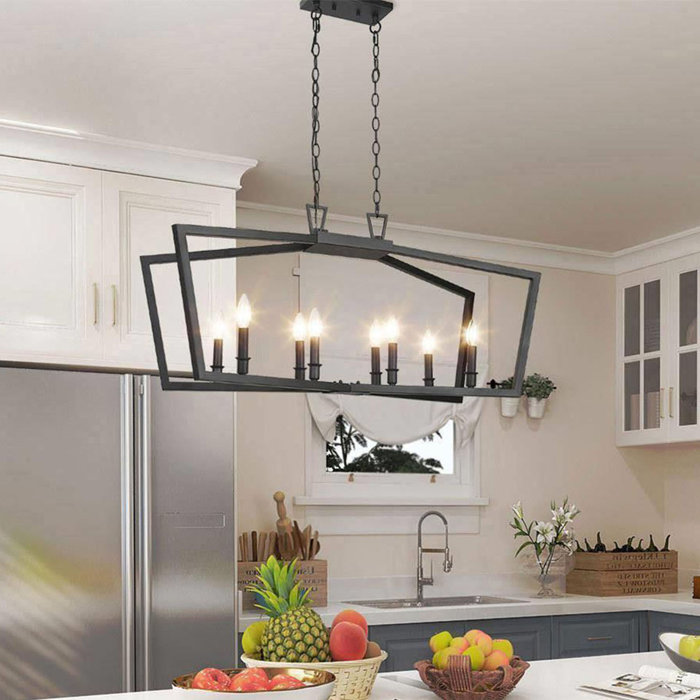 Bixby 8 - Light Dimmable Chandelier by Steelside™