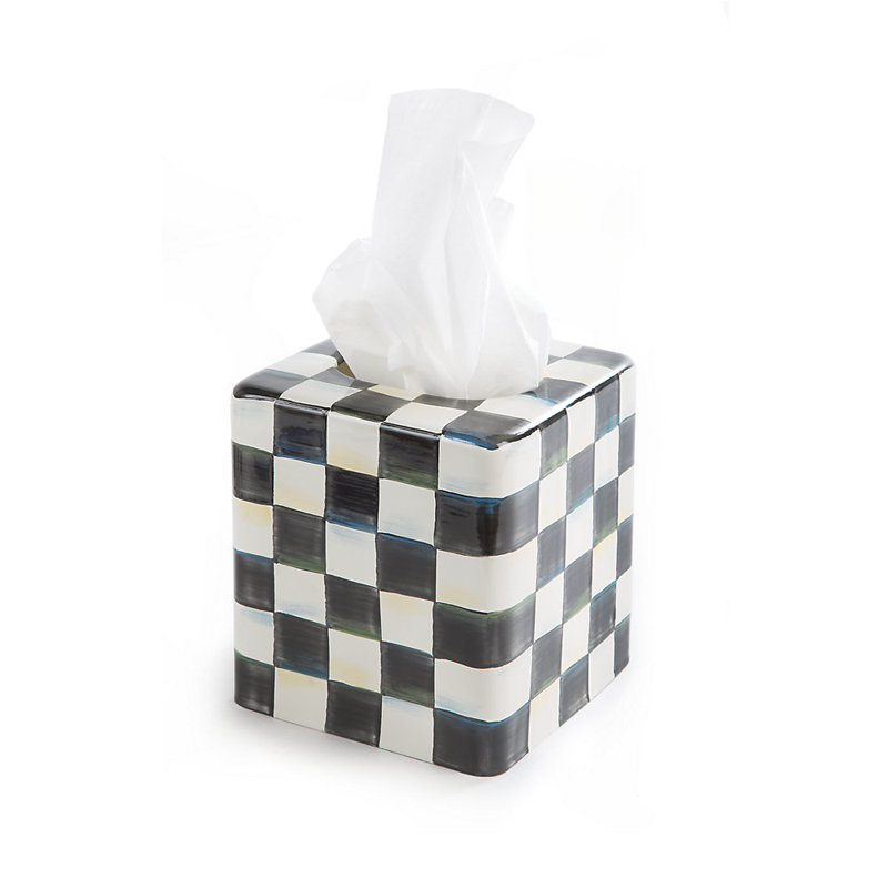 Courtly Check® Boutique Tissue Box Cover