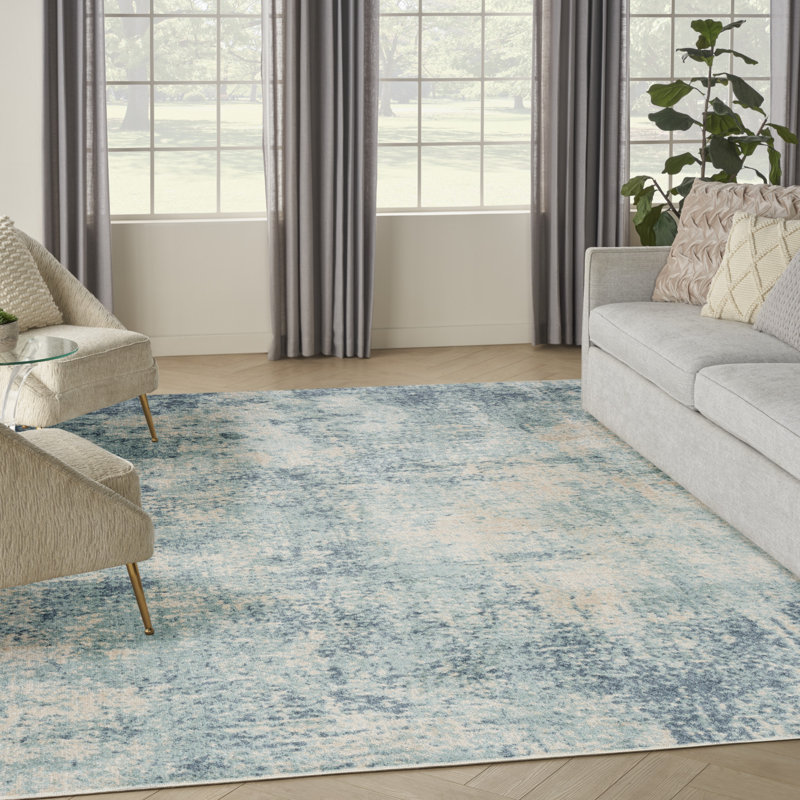 Tapis lavable à la machine Quantasia, Rectangle 7 pi 10 po x 10 pi