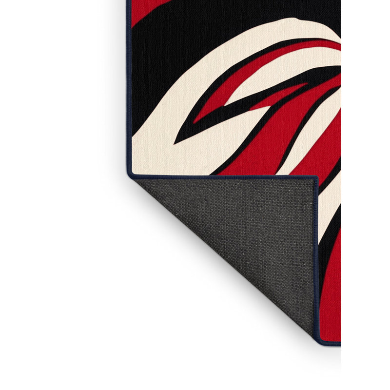 Flame Arc Rug, Round 8'