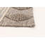 Tapis taupe en laine tressé à la main
