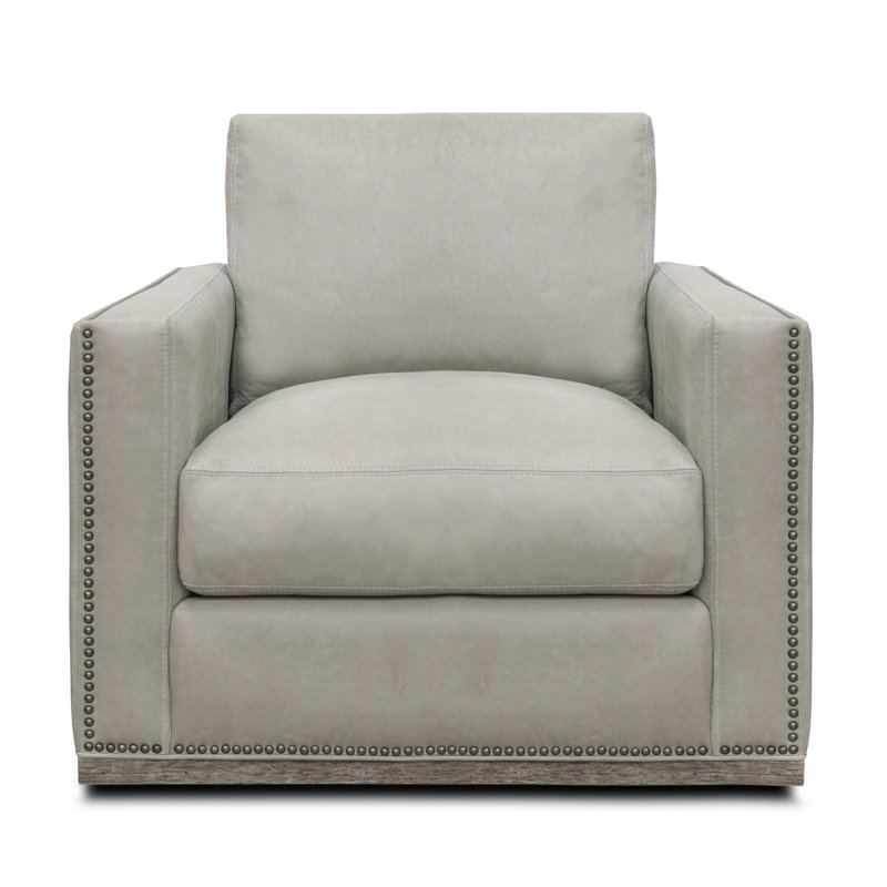 Malibu Swivel Armchair, Espresso, Heritage (Maestro Artisano)