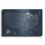 Art mural en métal Winston Porter «Hand Lettred Us Map Blueprint» par Michael Mullan-1933707647