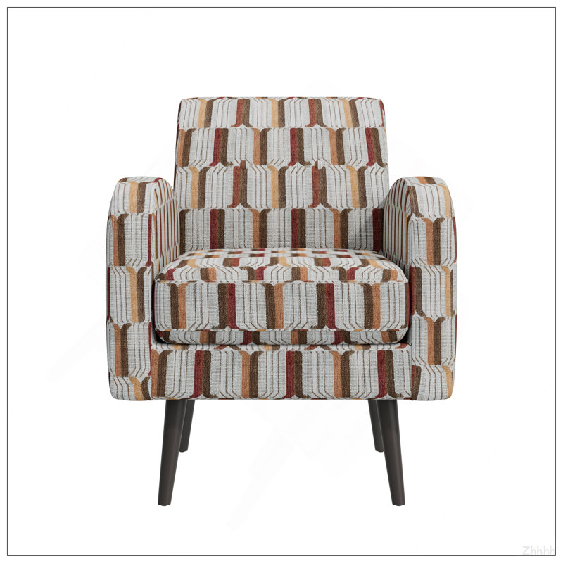 Chaise avec accoudoirs Darien, Red