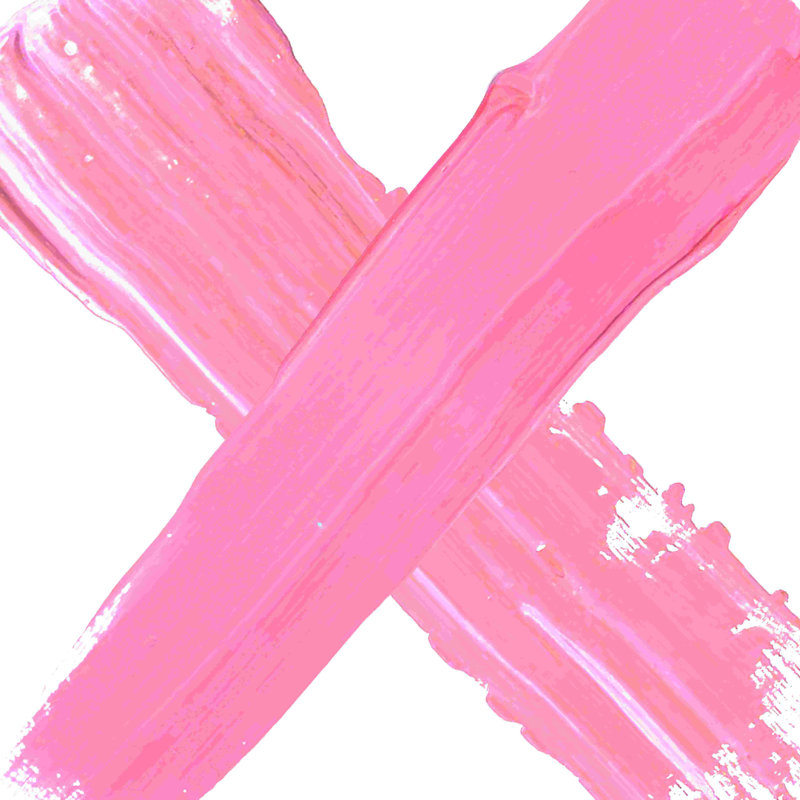 Paint X - Wrapped Canvas Painting, 36" H x 36" W