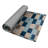 Checkered Gray Indoor and Outdoor Area Rug-1578433143