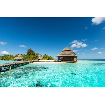 Beach Villas - Wrapped Canvas Print