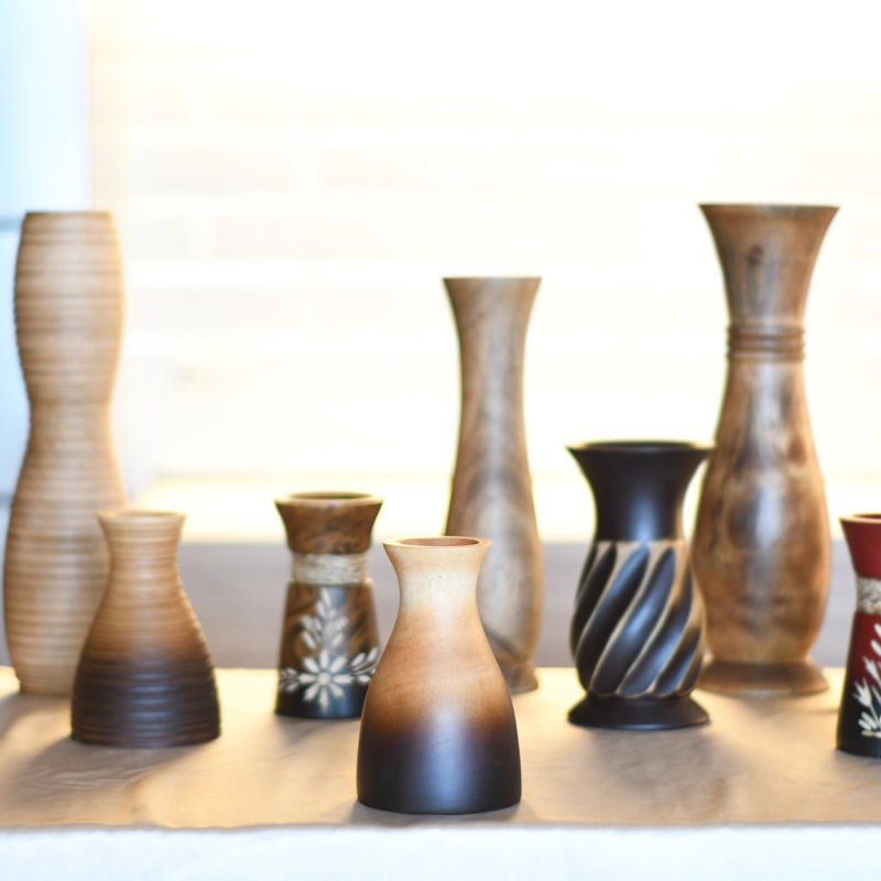 Handmade Wood Jar