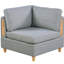 Ensemble de canapé modulaire contemporain en acier Dorris 5X-50121947-50121946