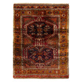 One-of-a-Kind 4’4” X 5’7” Hand Knotted Area Rug