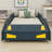 Race Car-Shaped Platform Bed With Wheels And Storage-87326812
