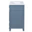 Meuble-lavabo de salle de bain rétro 30 po avec structure en bois massif, lavabo en céramique, planches, mécanisme de fermeture en douceur, beaucoup de rangement, quincaillerie exquise, meuble-lavabo à glissière à tiroir lisse, conception, lavabo brillant, portes,-55491079