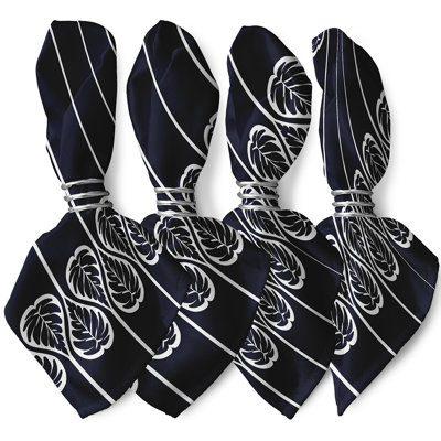 Chyane Polyester Floral Square Napkin