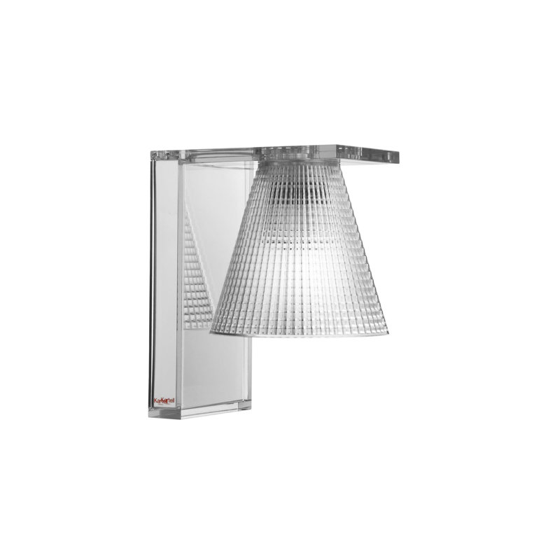 Light-Air 1 - Light LED Armed Sconce, Crystal