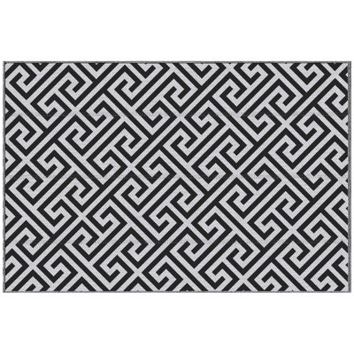Rectangle 152 cm x 152 cm Geometric Berber Outdoor