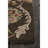 Adairsville Authentic Hand-Tufted Handmade Dark Brown, Gold, Terracotta, Sage Green & Tan Traditional Botanical Scrolling Floral Medallion Wool Area Rug-1435948821