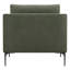 Chaise d'appoint moderne rembourrée avec coussins-139338676