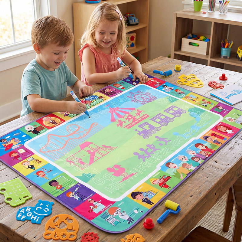 Kids Water Doodle Painting Mat