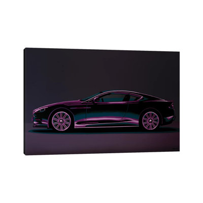 Aston Martin DBS V12 2007 by Paul Meijering - Wrapped Canvas Painting