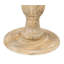 Ensemble de table de bar 36 po avec 2 chaises en lin beige Jenna